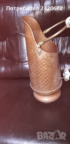    стара  медна кофа от   миналия век, снимка 3 - Колекции - 43938661