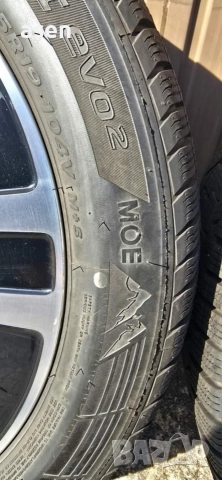 Джанти с зимни гуми Hankook за Мерцедес , снимка 8 - Гуми и джанти - 52915263