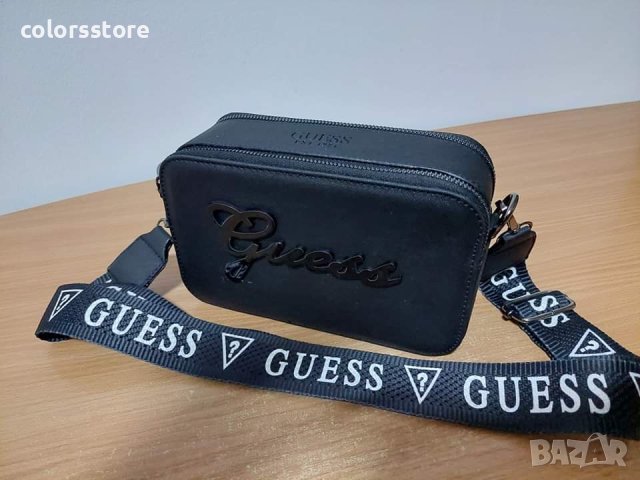 Луксозна Черна чанта  Guess кодDS- AF260, снимка 3 - Чанти - 39496446