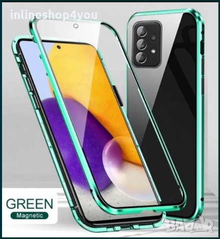 Двоен Магнитен Кейс за Samsung Galaxy A32 5G A52 A72 / 360 Градуса, снимка 4 - Калъфи, кейсове - 33193304