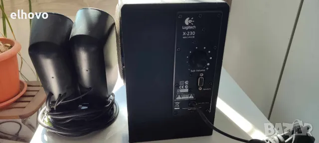 Аудио система за компютър Logitech X-230, снимка 3 - Аудиосистеми - 47362848