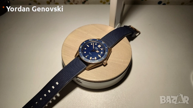 Мъжки часовник автоматичен WISE Adamascus Limited Edition Bronze Diver, снимка 7 - Мъжки - 52434294