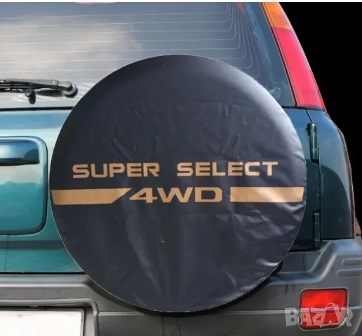 Калъф за резервна гума на джип 4x4 16" кожен, снимка 2 - Аксесоари и консумативи - 47504399