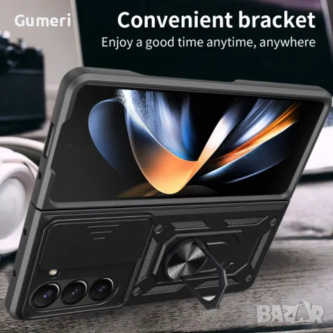 Samsung Galaxy Z Fold6 5G Удароустойчив Гръб С Ринг И Капаче За Камерата, снимка 8 - Калъфи, кейсове - 47642664