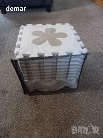 MUSOLEI Подложка от пяна за игра на под за малки деца, 66 части, кафява, 145×145×1 см, снимка 8 - Образователни игри - 43439970