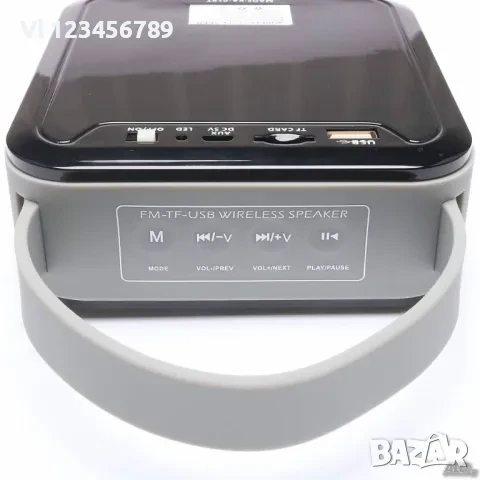 Ретро мини колонка КА 01 BT - мощност 5 W+FM+BT+MP3, снимка 6 - Радиокасетофони, транзистори - 50762783