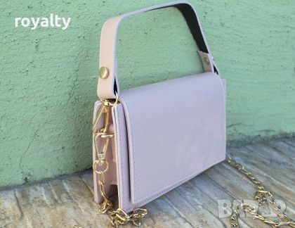 Лилава Дамска Чанта , снимка 2 - Чанти - 52077056