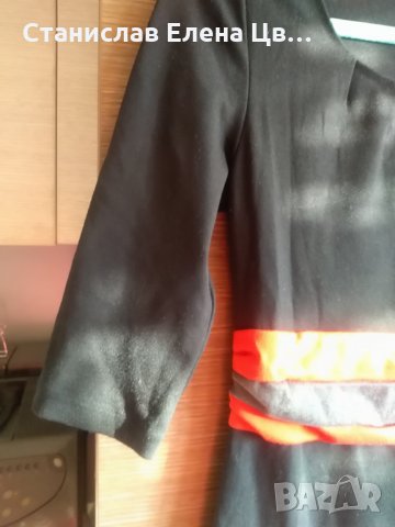 Черна рокля трико, снимка 3 - Рокли - 27379788