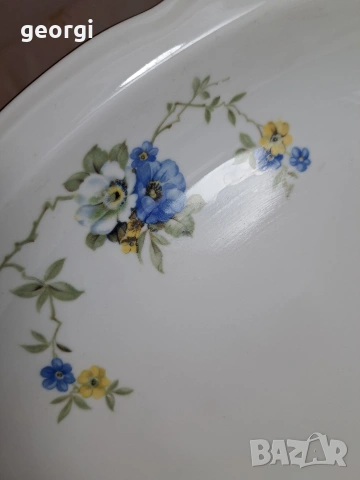 3 елипсовидни порцеланови плата 32/5, снимка 4 - Аксесоари за кухня - 53219361