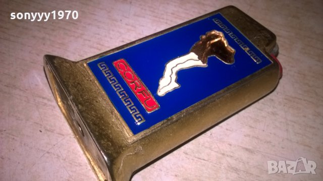 corfu-масивна запалка-8х5х3см-внос гърция, снимка 5 - Колекции - 26803512
