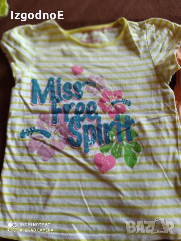 110-116 Лот 2 блузки LupiLu, снимка 3 - Детски Блузи и туники - 28959190