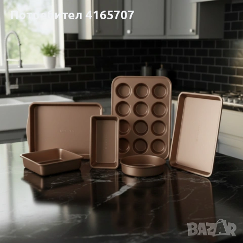 Пълен комплект съдове Edenberg EB-5654 (20 части) с кован алуминий и 3-слойно незалепващо покритие, снимка 6 - Съдове за готвене - 53415050