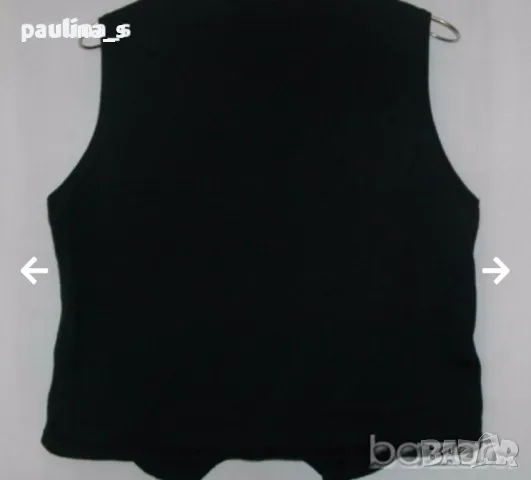 Два (2) броя / Дамски елек "Tommy Hilfiger" и "S'Oliver" / черен марков елек , снимка 9 - Елеци - 48266745