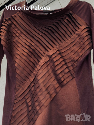 Луксозна дизайнерска блуза ADOLFO DOMINGUEZ, снимка 8 - Блузи с дълъг ръкав и пуловери - 44858176