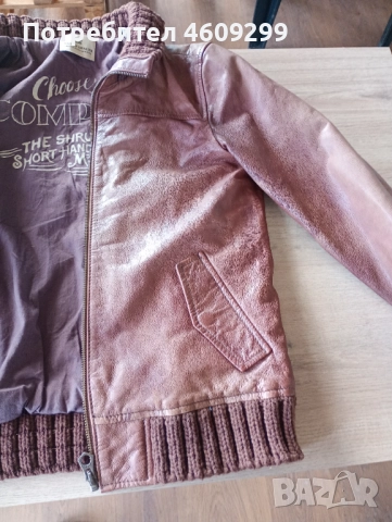 Красиво кожено яке унисекс!, снимка 6 - Якета - 51888944