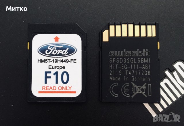 Ford F11 2024гд България Европа Турция Sd Card SYNC 2 Оригинална Сд Карта Форд Ф11, снимка 6 - Аксесоари и консумативи - 27793853