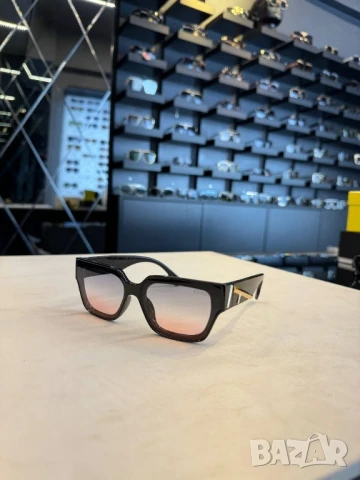 очила с черен обикновен калъф и ув защита fendi chanel , снимка 3 - Слънчеви и диоптрични очила - 51301509
