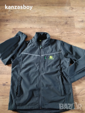 john deere softshell jacket - мъжко софтшел яке НОВО БЕЗ ЕТИКЕТИ Л, снимка 8 - Якета - 52136060