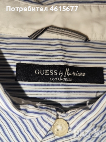 мъжка риза на Guess , снимка 5 - Ризи - 52336546
