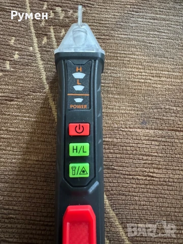 Умен тестер за напрежение без контакт NJTY с двойно обхват, снимка 5 - Други инструменти - 51106872