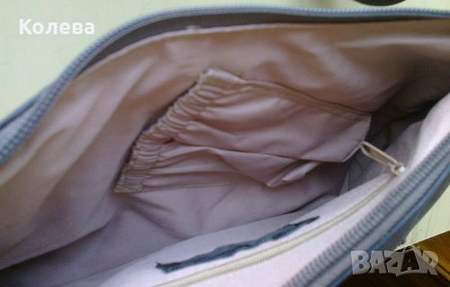 Сива дамска чанта, снимка 4 - Чанти - 26517353