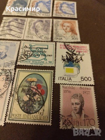 Пощенски марки Италия , снимка 6 - Филателия - 51695341