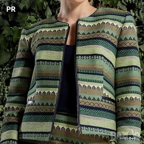 Атрактивно сако с цип Дика, ново, с етикет 