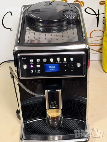 Кафемашина кафе автомат Saeco Xelsis SM7580 с гаранция, снимка 10 - Кафемашини - 52183247