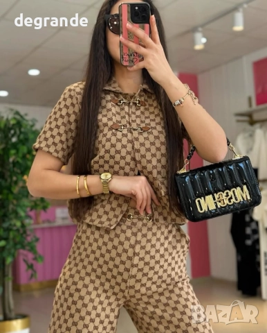 Елегантен дамски сет от 2 части Gucci, снимка 3 - Комплекти - 51475501