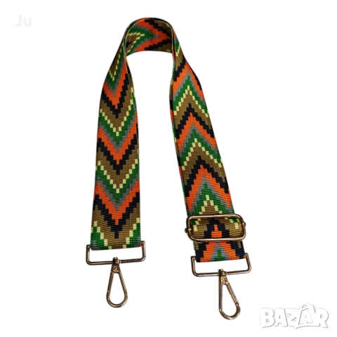 Дръжка за чанта, текстилни дръжки за чанти, Шарени дръжки за чанти, Дълги дръжки за чанти , снимка 10 - Чанти - 33412069