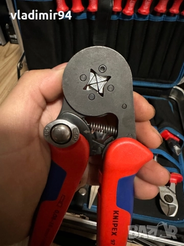 Knipex 97 53 04 Кримпклещи 0,08 - 16 mm², снимка 3 - Клещи - 52898660