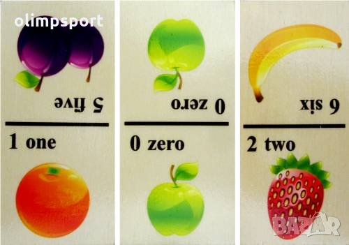 Дървено домино със забавни картинки на плодове или зеленчуци или домашни животни ново. Занимателен и, снимка 2 - Игри и пъзели - 29027272