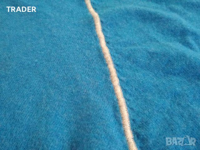 Вълнен пуловер 80% вълна мерино термо блуза анорак MadeInItaly , снимка 11 - Пуловери - 31935363