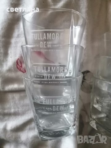 чаши 6 броя за уиски TULLAMORE DEW