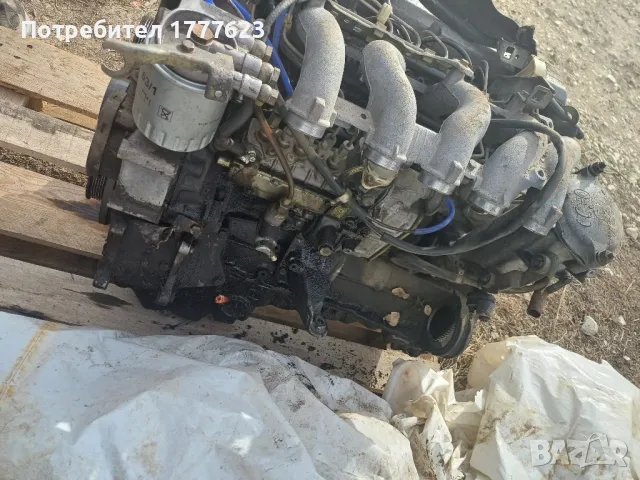 Двигател мерцедес 124 2.5 чист дизел на части, снимка 3 - Части - 49174560