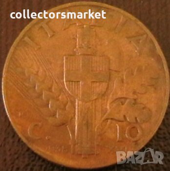 10 центисими 1938, Италия