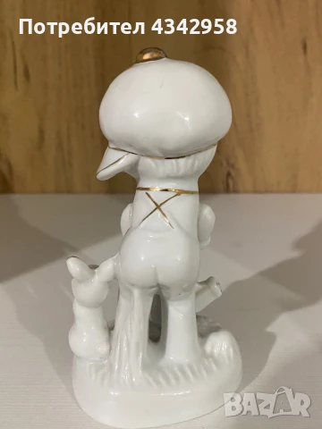 Порцеланова фигурка « Момче и куче », снимка 4 - Антикварни и старинни предмети - 50648173