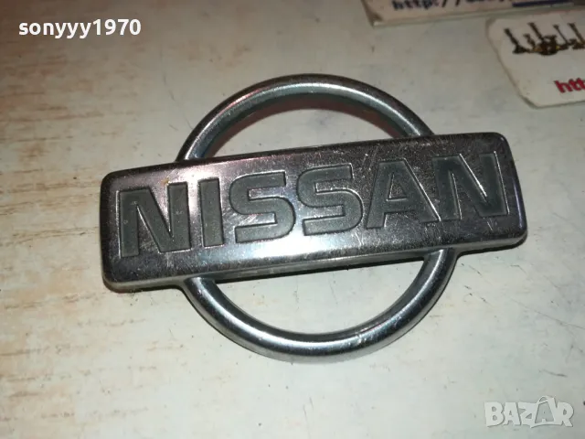 nissan-оригинална емблема 7х5см внос swiss 0202251525, снимка 4 - Аксесоари и консумативи - 48930191