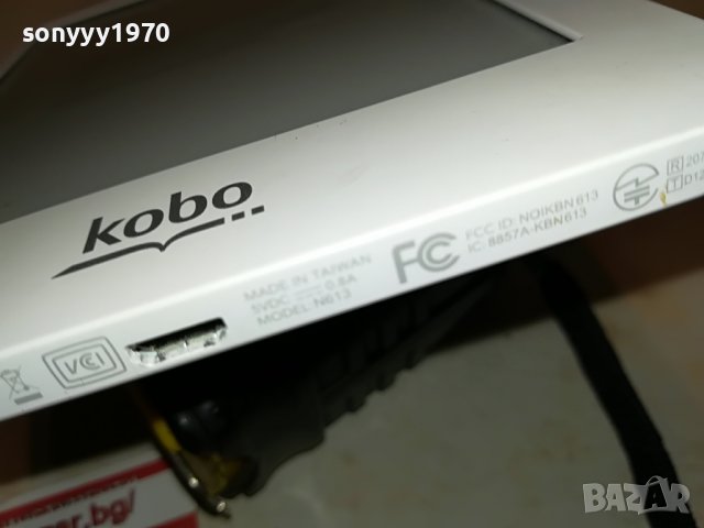 KOBO MODEL N613 2108221323, снимка 13 - Електронни четци - 37756131