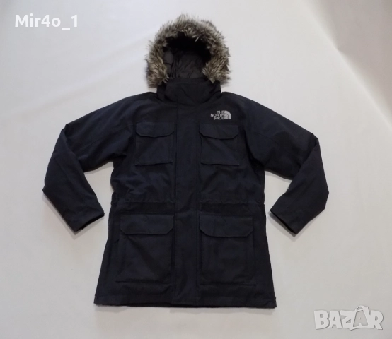 зимно пухено яке the north face hyvent парка горнище пухенка худи туризъм планина мъжко оригинално S
