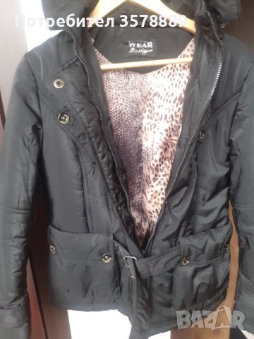 Дамско яке с качулка, снимка 4 - Якета - 44030647