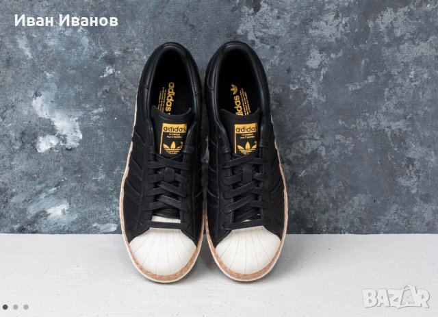 кецове ADIDAS Originals   SUPERSTAR 80S NEW BOLD  номер 39 , снимка 4 - Кецове - 33224663