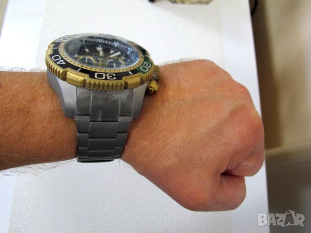 ПРОМО Invicta TI-22 Titanium – Нов швейцарски брутален оувърсайз часовник, снимка 7 - Мъжки - 44110450