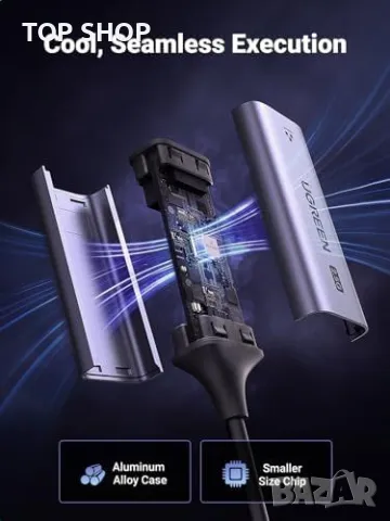 Нов UGREEN Портативен USB Ethernet адаптер за PC, Switch, Xbox, Surface Pro, снимка 7 - Друга електроника - 49292048