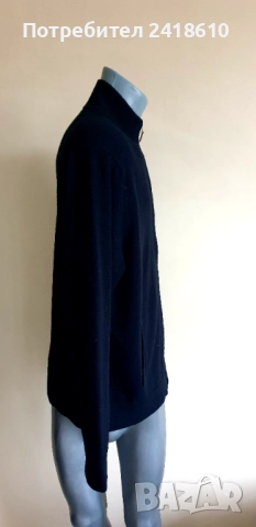 POLO Ralph Lauren Cardigan Merino Knitted Full Zip Mens Size L  ОРИГИНАЛ! Мъжка Вълнена Жилетка с ця, снимка 14 - Пуловери - 52584211