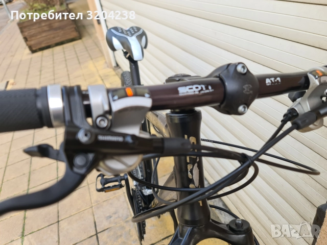 алуминиево планинско колело Scott 29" цола инча RockShox вилка и Shimano XT команди, снимка 4 - Велосипеди - 52341963