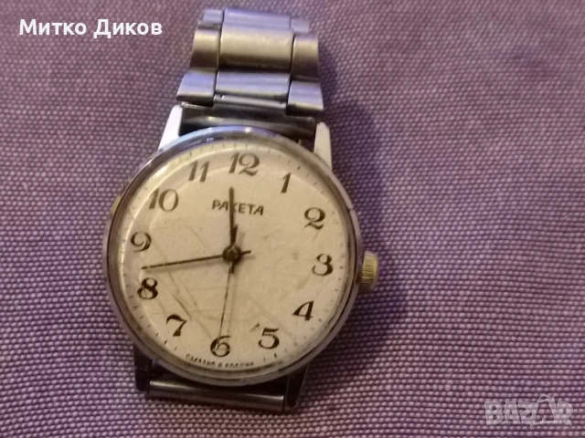 Ракета Русия механичен часовник работи, снимка 2 - Мъжки - 53236977