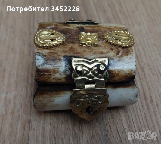 кутийка от кост за ценители 