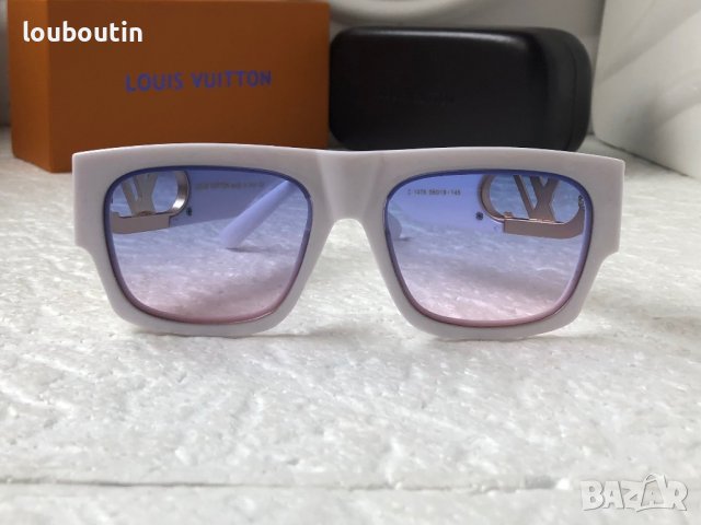 Louis Vuitton 2023 висок клас слънчеви очила унисекс бяло, снимка 2 - Слънчеви и диоптрични очила - 38947788