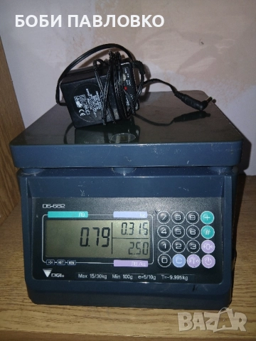 Сертифицерана ел.везна Диги дс-682 до 30кг, снимка 11 - Везни - 51965291